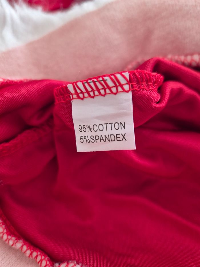 Robe de Noël en velours rouge pour fille de 3 ans - photo numéro 5