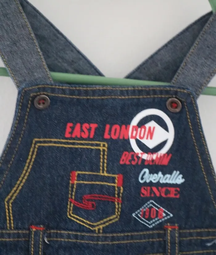 Ensemble haut/salopette Lee Cooper et gilet Jacadi 6 mois - photo numéro 6
