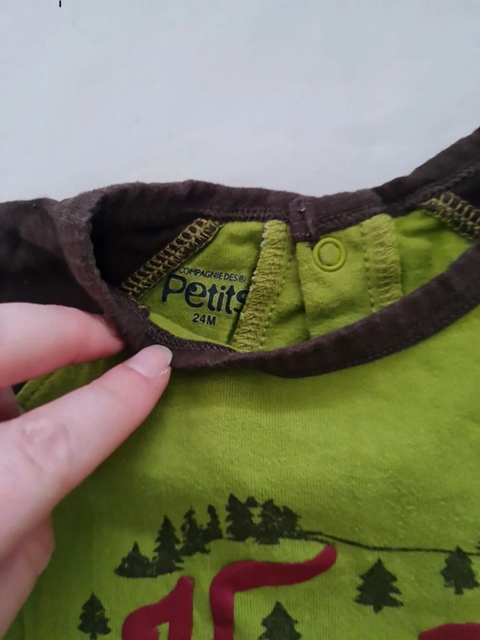 T-shirt ML 24 mois La Compagnie des Petits - photo numéro 2