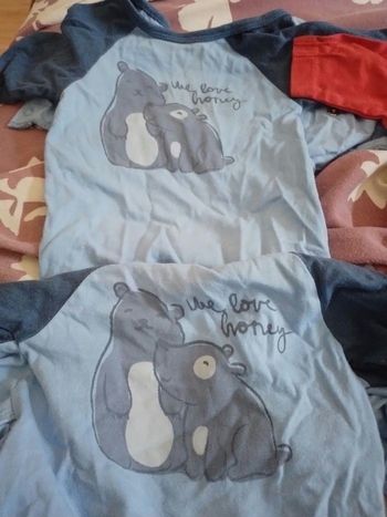 Lot de 2 pyjamas naissance garçon ou fille