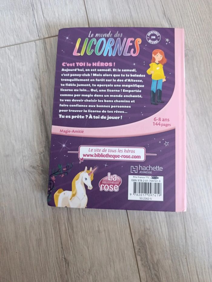 Livre licorne c'est toi le héros - photo numéro 2