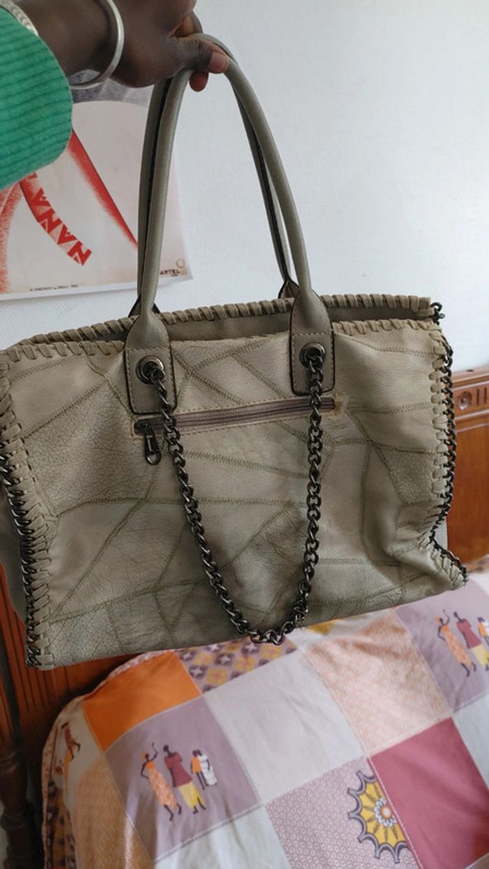 Grand sac en simili cuir - photo numéro 2