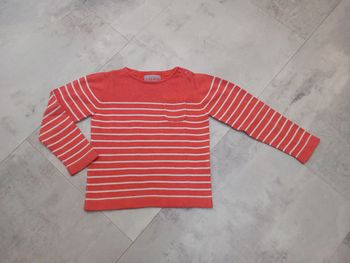 Pull rayé fille 3 ans