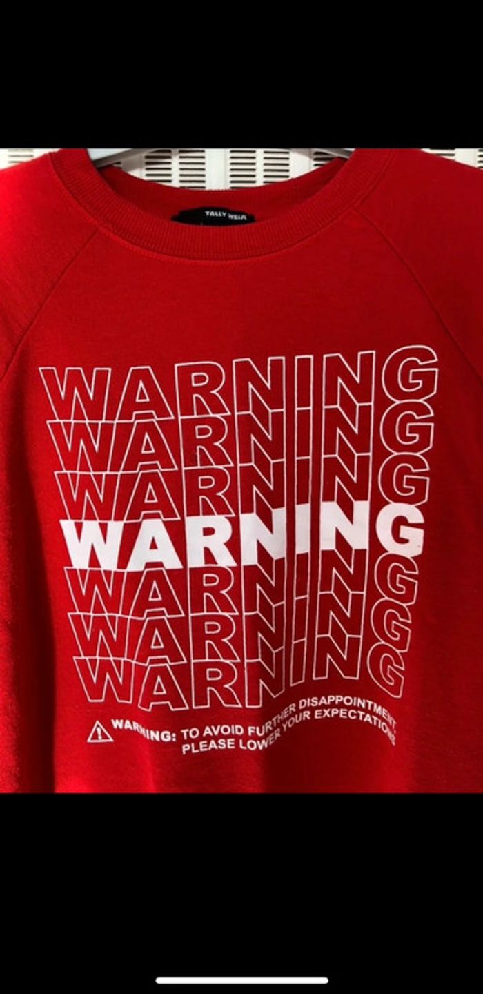 Sweat rouge - photo numéro 2