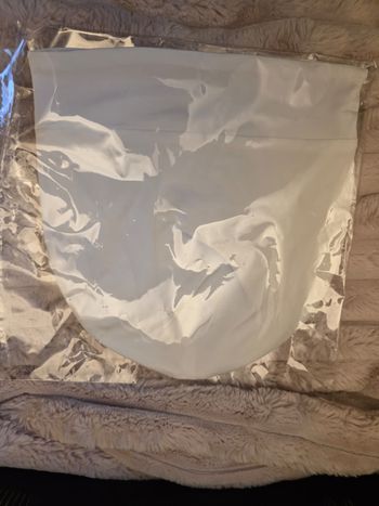 Bonnet sous voile blanc soie de murier
