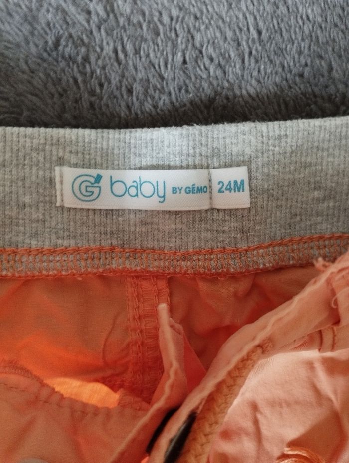 Short toile 24 mois - photo numéro 2