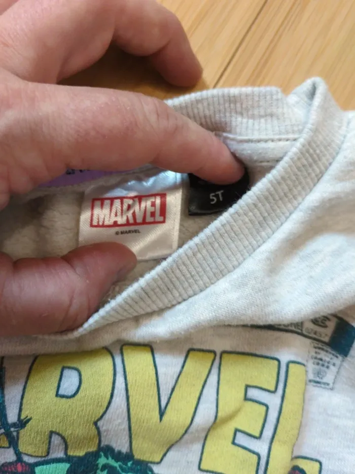 Sweat Marvel - photo numéro 3