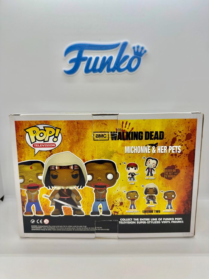 Funko Pop The Walking Dead Michonne & Her Pets Px Exclusive 🇺🇸 - photo numéro 6