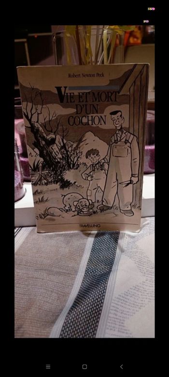 Livre vie et mort d'un cochon
