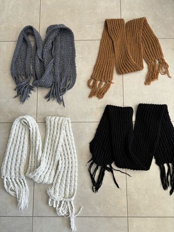 Lot écharpes hiver