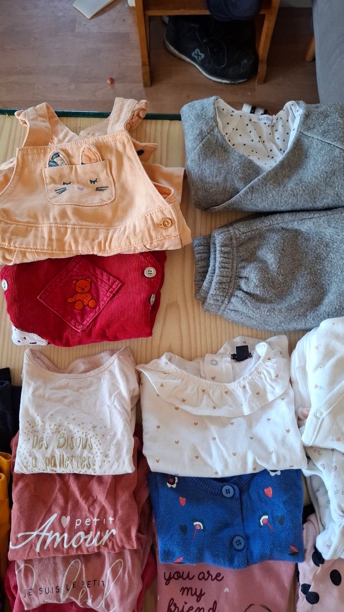 Lot bébé fille 3 mois - photo numéro 2