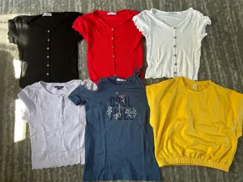 Lot de 6tshirts manches courtes