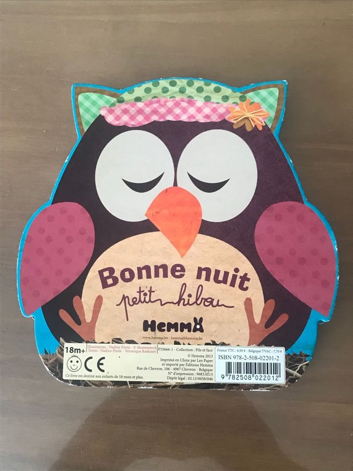 Bonjour Petit Hibou Hemma 18 mois - photo numéro 6