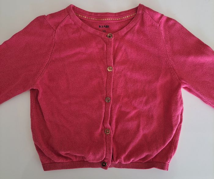 Lot de 6 gilets-pulls fille 3 ans BE - photo numéro 7