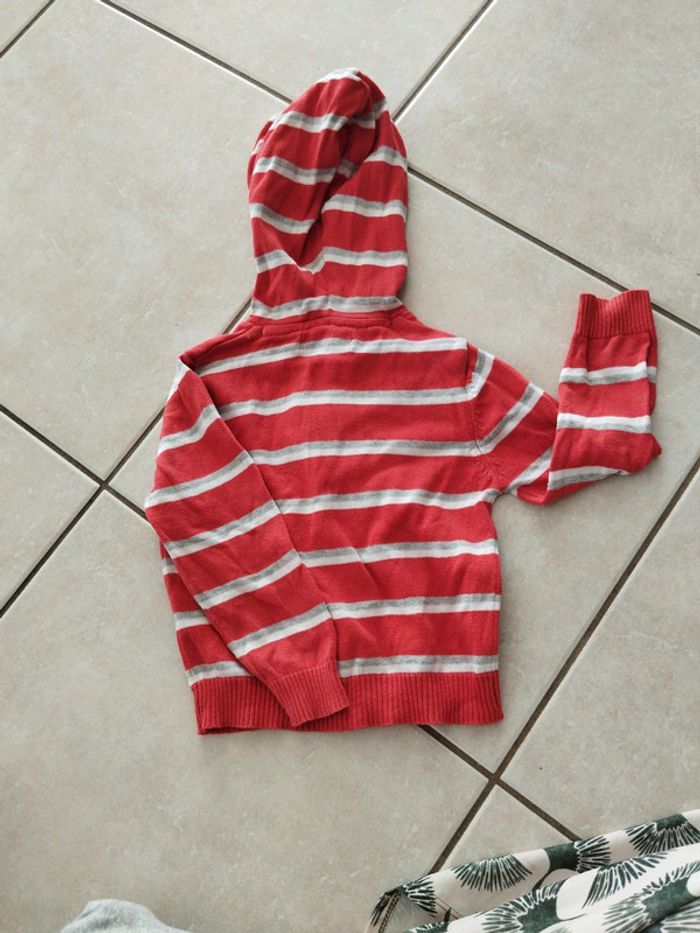 Gilet zippé à capuche - photo numéro 2