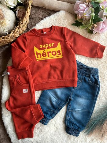 Ensemble jogging avec cargo 6 mois