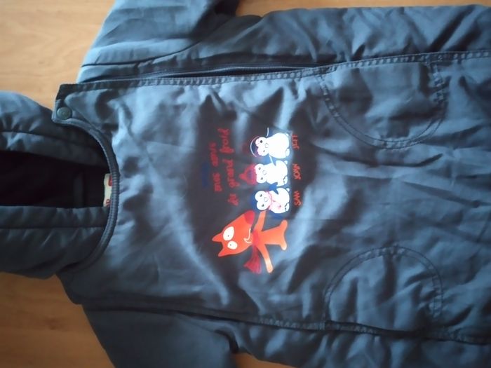 Combi-pilote à capuche DPAM 3 mois garçon - photo numéro 2