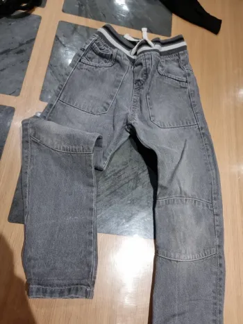 Jeans gris - 8 ans - In Extenso