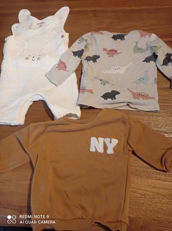 Lot vêtements 9 mois