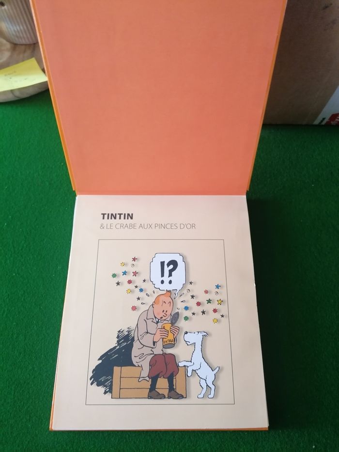 Tintin Livre Pop up Le crabe aux pinces d'or - photo numéro 2