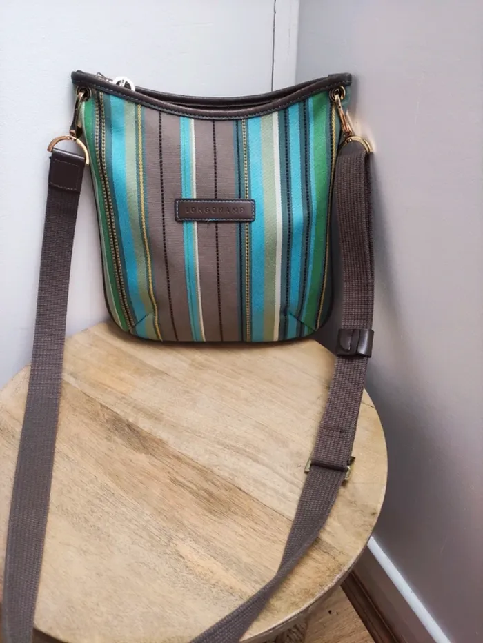 🌈 Crossybag 🌏 cuir et toile