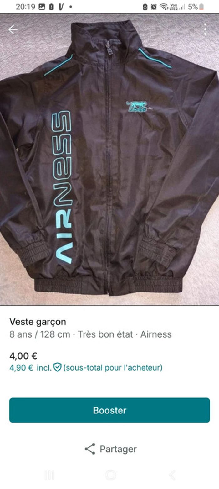 Veste garçon - photo numéro 2