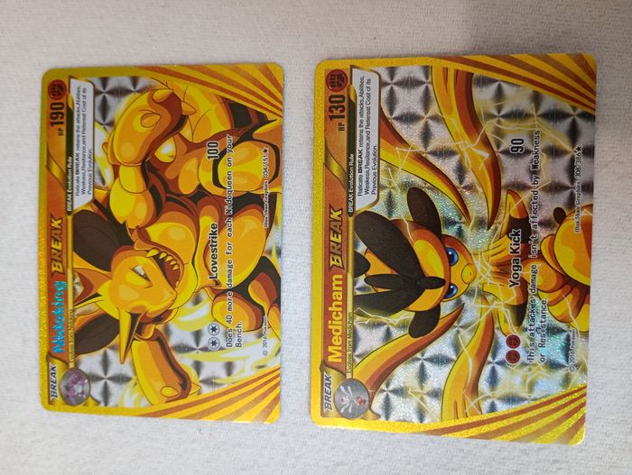 Lot de 2 carte pokémon