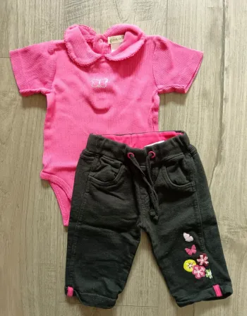 Ensemble papillon 6 mois