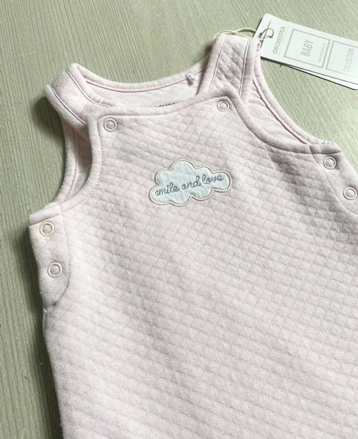 Très jolie Salopette combinaison bébé fille 3 mois - photo numéro 2