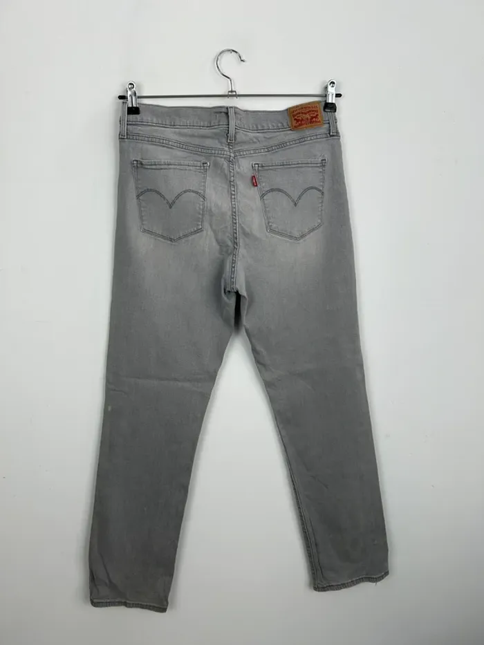 Jean Levi's Femme Gris W32 L32 | 314 Shaping Straight | Taille FR42 | Très Bon État BP59