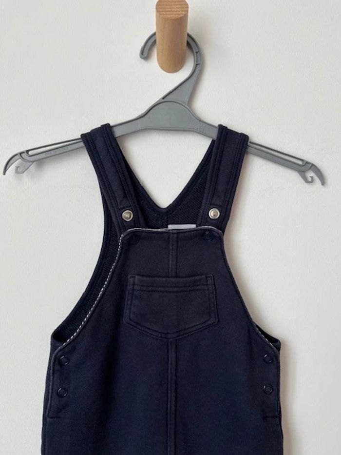 Salopette bleu marine confortable - Petit Bateau 6 mois (67cm) - photo numéro 5