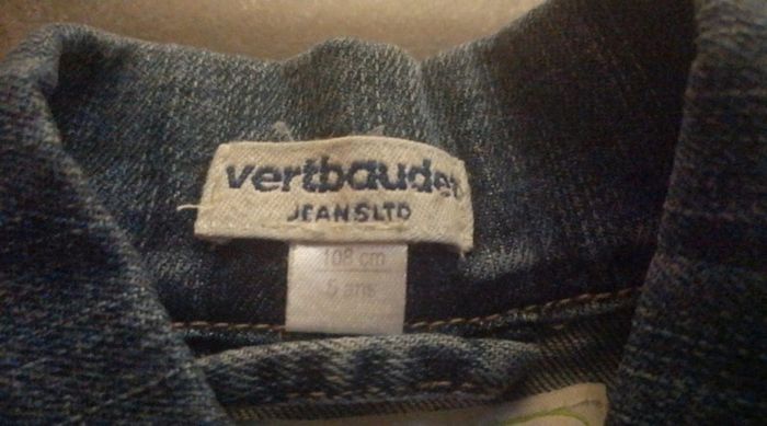 Veste jeans verbaudet 5 ans manteau - photo numéro 3