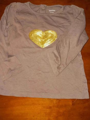 Tee-shirt 12 mois boutchou