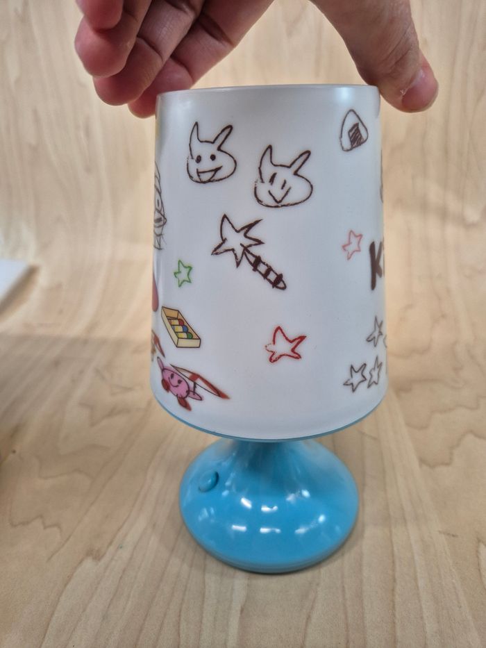 Veilleuse Kirby Lampe rétro Led - photo numéro 7