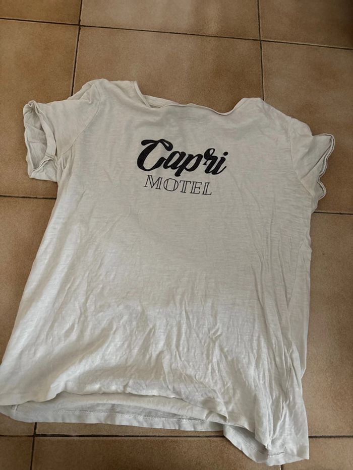 Tee shirt blanc