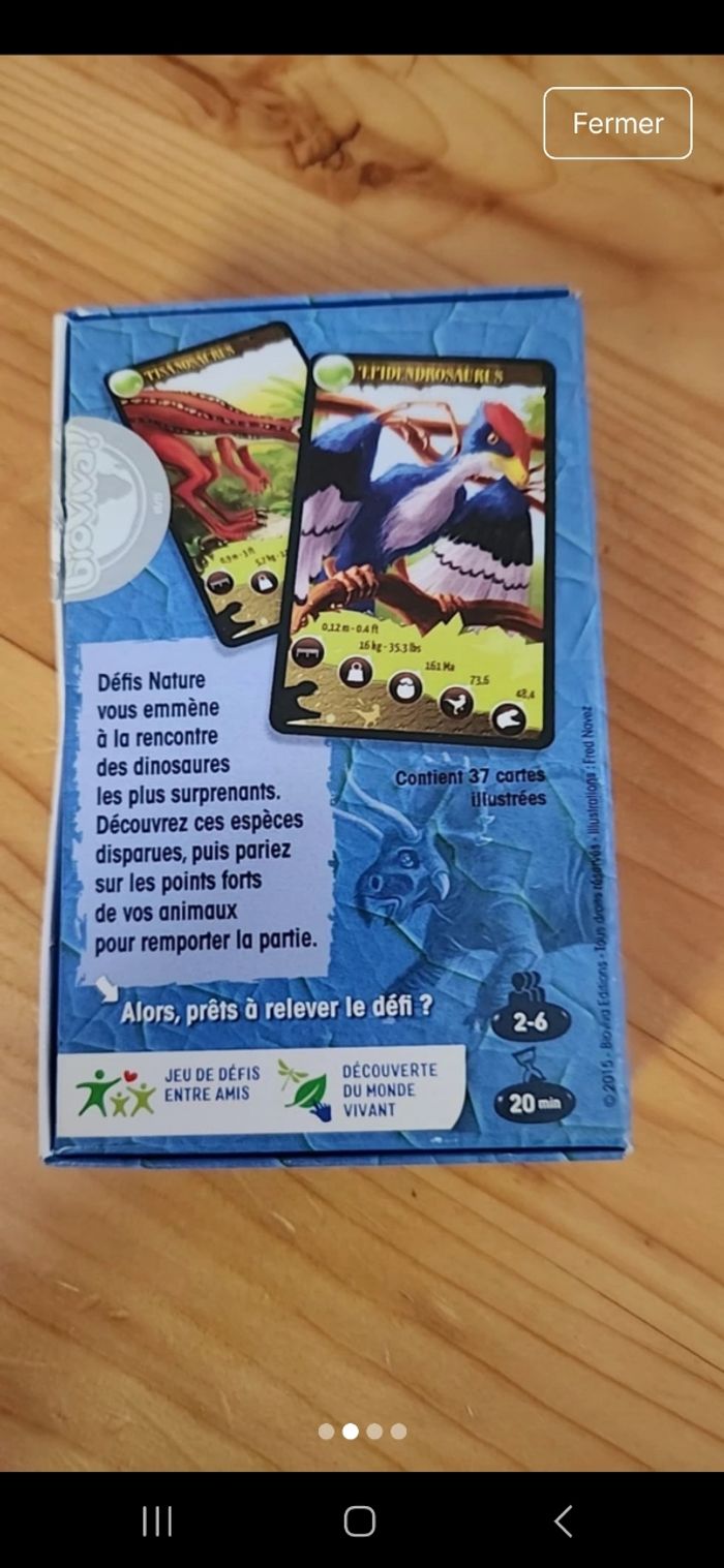 Lot défis nature dinosaure - photo numéro 2