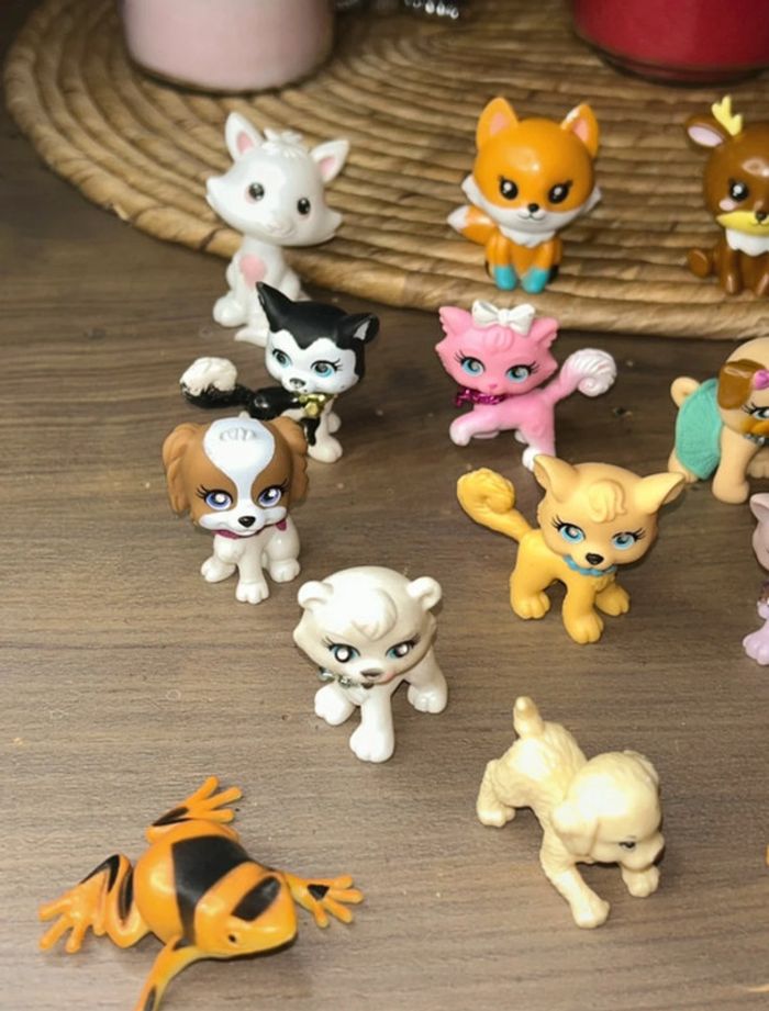Lot de chats et animaux divers dont Polly Pocket - photo numéro 2