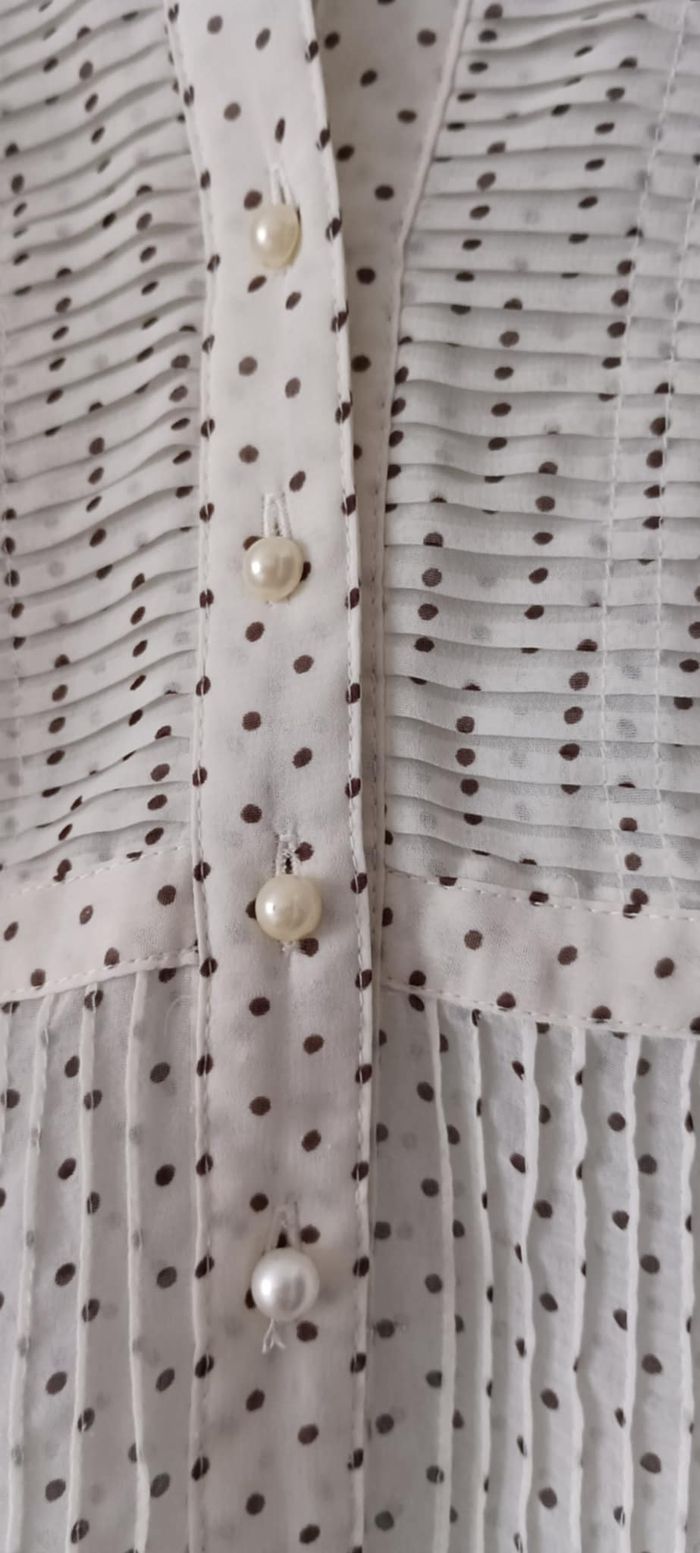 Chemise Blouse à boutons "Naf Naf" Taille 36 - photo numéro 4