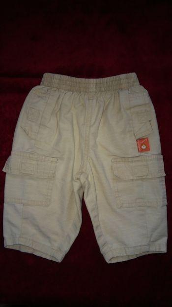 Pantalon beige 6 mois garçon kitiwatt