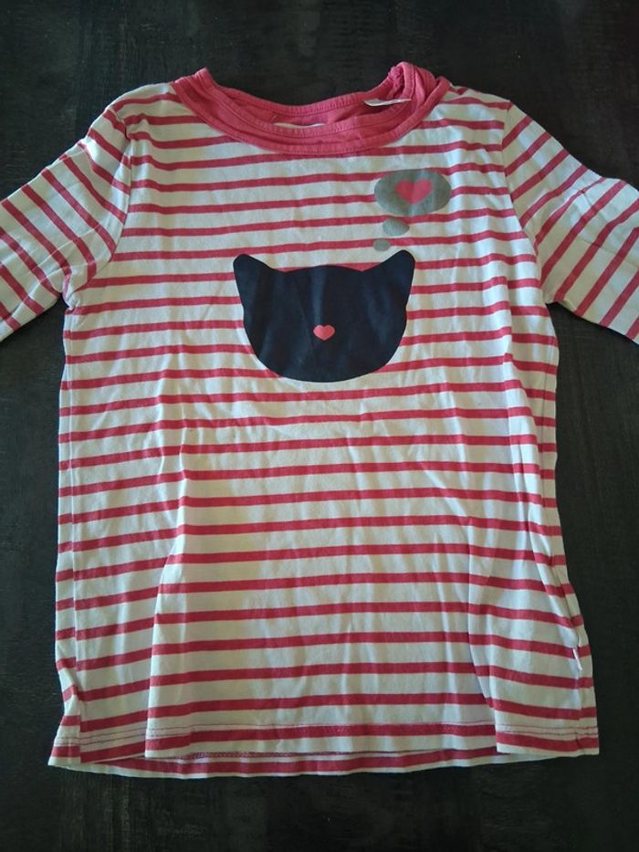 T-shirt à rayures Okaidi