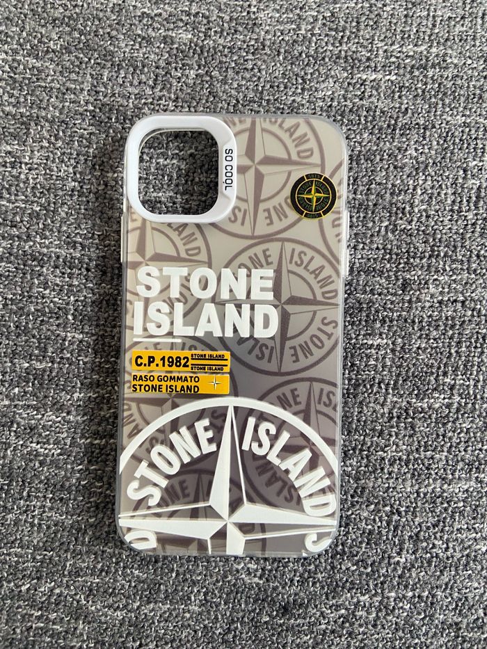 coque stone island iphone 12 - photo numéro 2