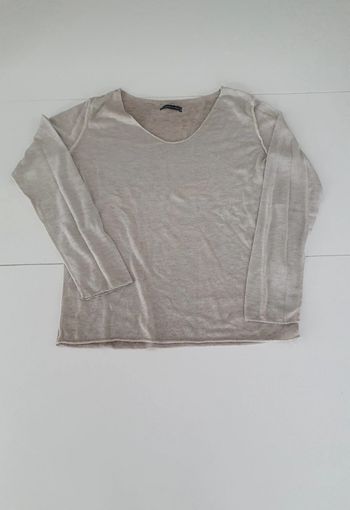 Pull léger beige en taille unique
