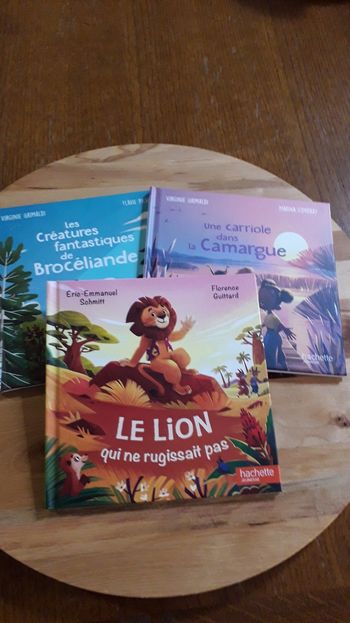 Lots  3 livres enfants neufs