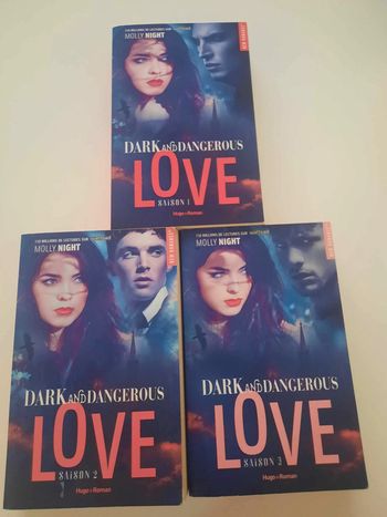 Dark and dangerous love, trilogie de Molly Night