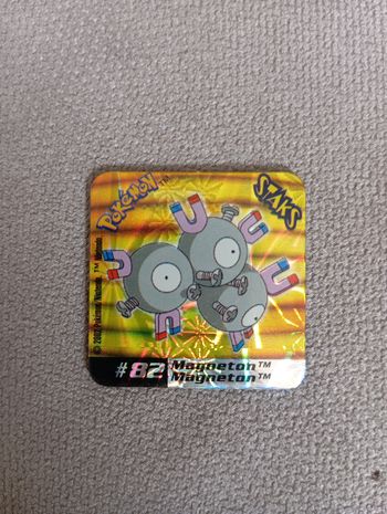 Magnet Pokémon Staks 2002 N°82 Magneton 
