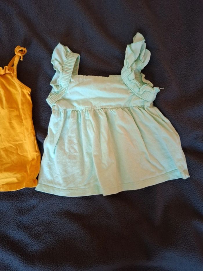 Lot de 2 débardeurs bébé - photo numéro 3