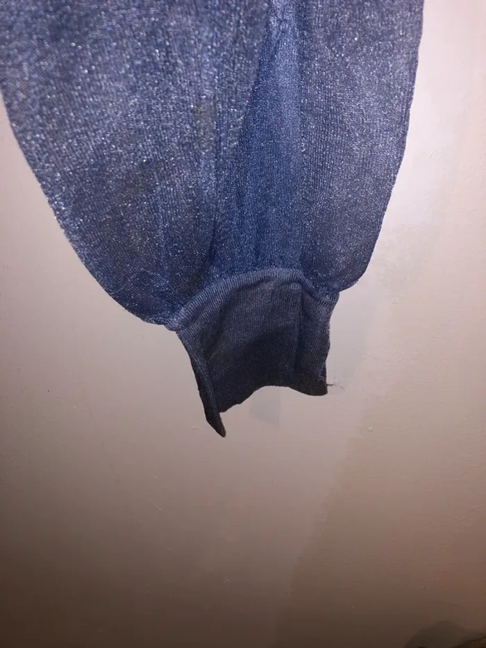 Haut Zara ample, tulle parme TBE Taille M - photo numéro 4