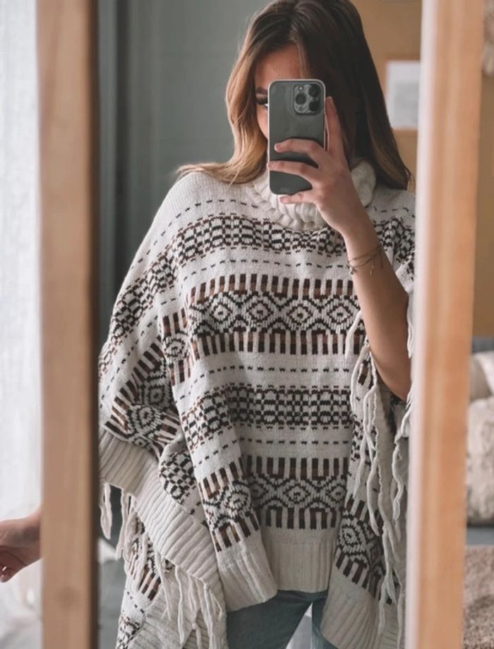 Poncho imprimé - photo numéro 2