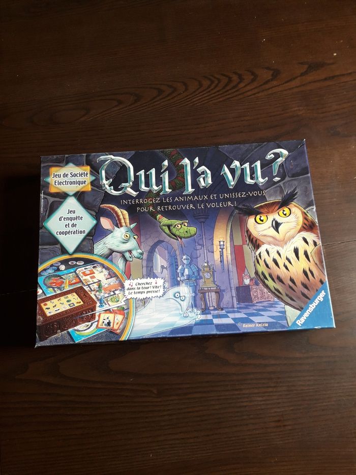 Jeu société Qui l'a vu ?
