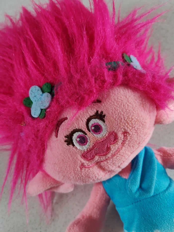 Peluche troll rose - photo numéro 4